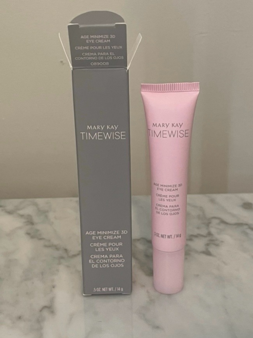 Mary Kay TimeWise Age Minimize 3D Eye Cream Discontinued New Pink